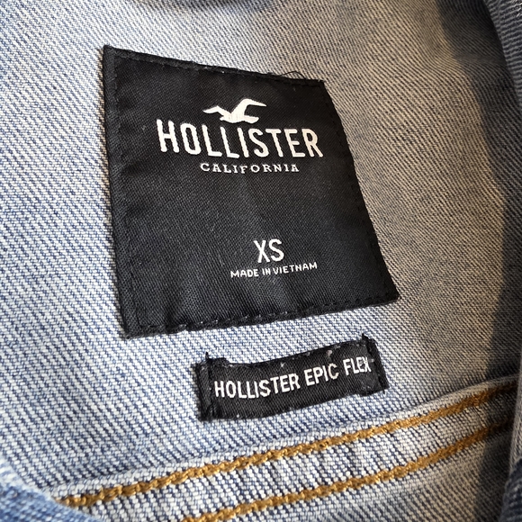 Hollister Light Blue Denim Jacket - Picture 2 of 9